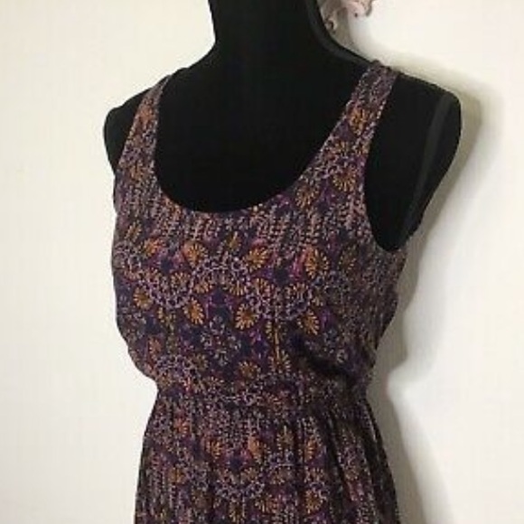 Mossimo Supply Co. Pants - Mossimo Supply Co. Blue Floral Wide Leg Jumpsuit Size Small